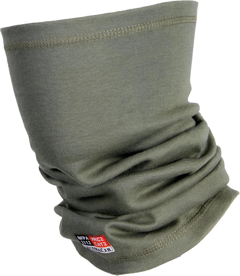 BOCOMAL FR Neck Gaiters Face Mask 7oz Mightweight Flame Resistant Welding Hood NFPA2112 CAT2 - Image 2